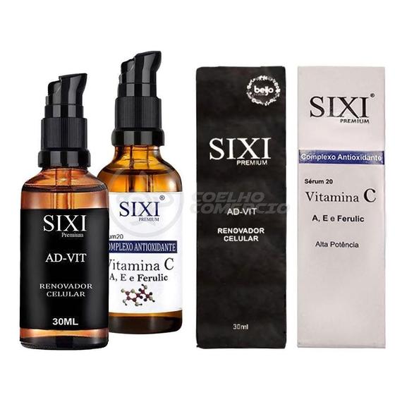 Imagem de Sixi Premium Ad-Vit 30Ml + Sérum 20 Vitamina C 30Ml Nº6