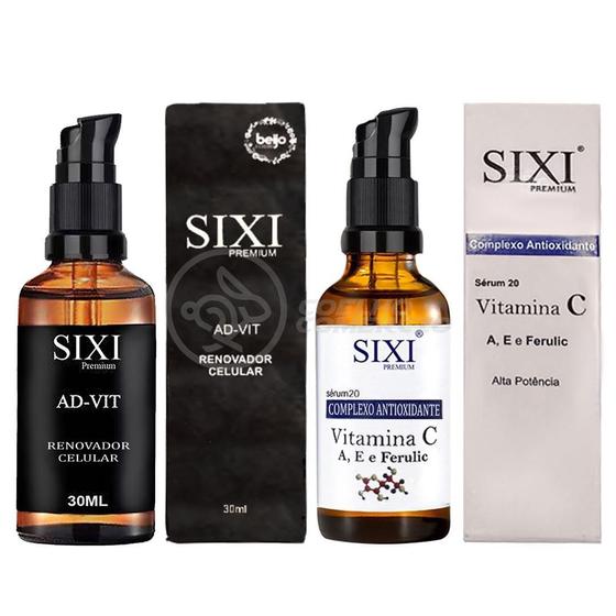 Imagem de Sixi Premium Ad-Vit 30Ml + Sérum 20 Vitamina C 30Ml