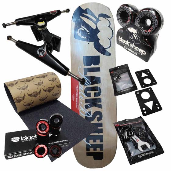 Imagem de Skate Completo PRO Shape Black Sheep Maple