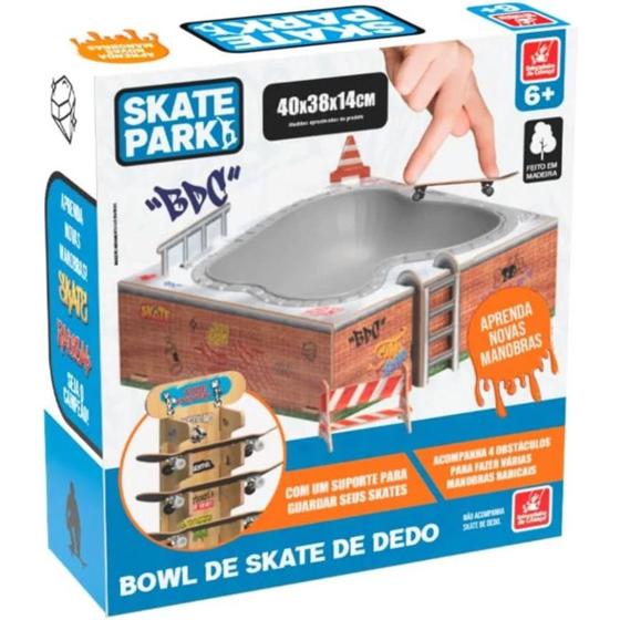 Imagem de Skate de dedo bowl - a casa