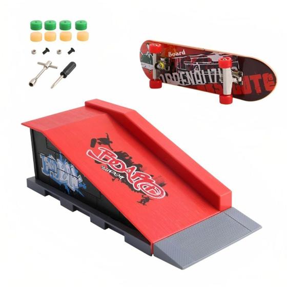 Imagem de Skate De Dedo Pista Com Rampa De Manobras Extremo E Radical 50929 Toyng