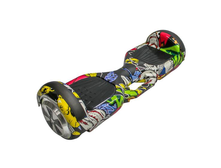 Imagem de Skate Elétrico Hoverboard Bluetooth Com Alça 6,5" Polegadas