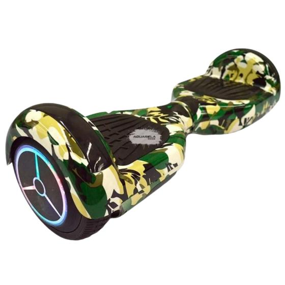 Imagem de Skate Elétrico Infantil Hoverboard Com Led Bateria Scooter