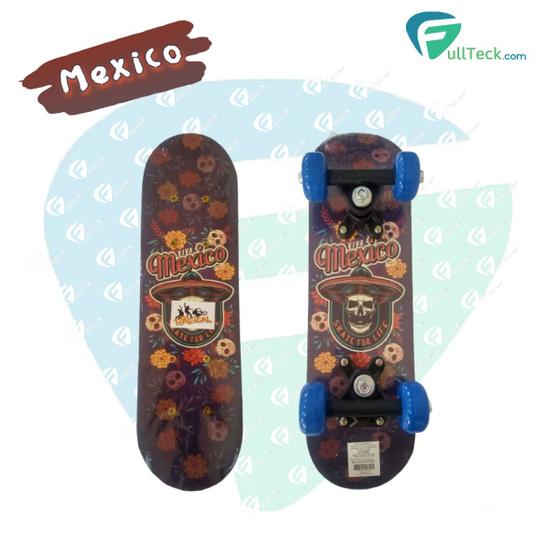 Imagem de Skate Infantil Radical Iniciante Sk8 Turma Do Skate 43 Cm