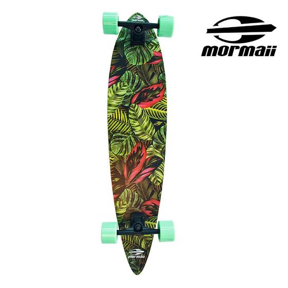 Skate Longboard Mormaii Folhas Bel Imagem de Skate Longboard Mormaii Folhas Bel