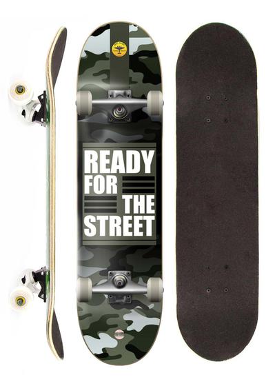 Imagem de Skate Montado Completo Iron Profissional ReadyStreet