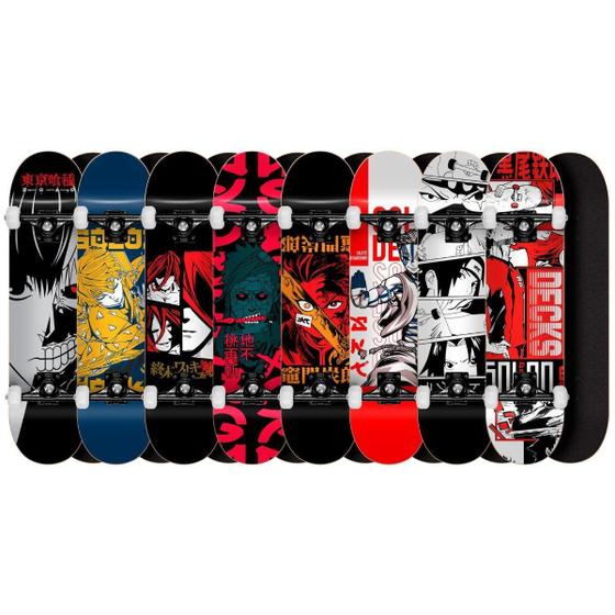 Imagem de Skate Montado Completo Profissional 8.0 Varios Modelos Anime