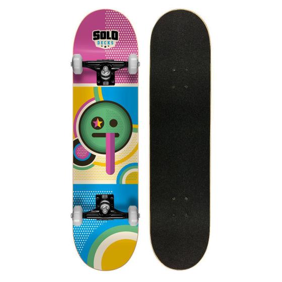 Imagem de Skate Montado Profissional Solo Decks Pop Art 1