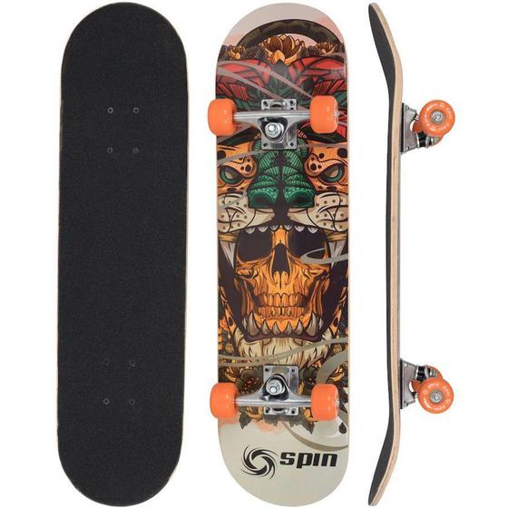 Imagem de Skate Montado Semi Profissional Skatetboard Spin ABEC 9 - Cks