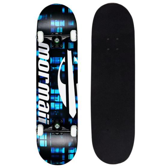 Imagem de Skate Profissional Montado Original Mormaii Abec 5 Maple 7 Laminas Completo Iniciante Até 100kg