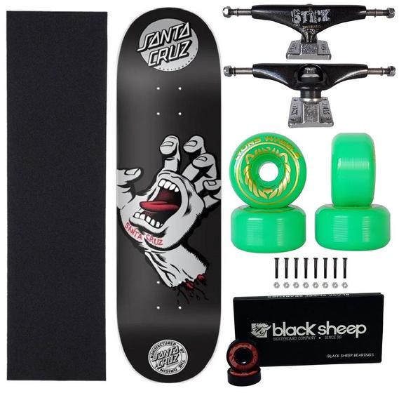 Imagem de Skate Santa Cruz 8.0 Montado Profissional Truck Stick 139mm