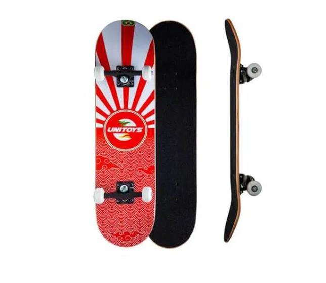 Skate Semi Profissional Até 70Kg 1770 Unitoys Menor preço em Skate Semi Profissional Até 70Kg 1770 Unitoys