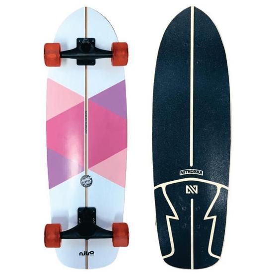 Imagem de Skate Simulador De Surf Alta Performance Roxy Shape Maple