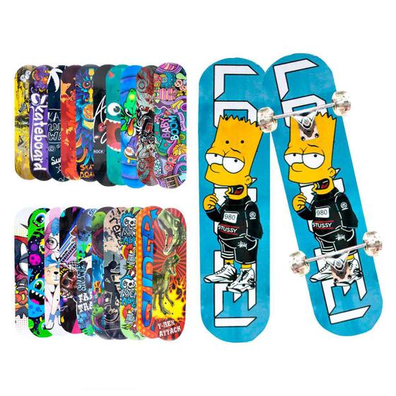 Skate Skateboard Iniciante Infantil Completo Madeira Modelos 78 Cm Menor preço em Skate Skateboard Iniciante Infantil Completo Madeira Modelos 78 Cm