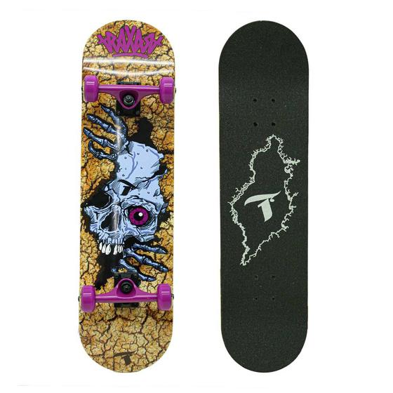 Imagem de Skate Traxart X-Pro Caveira Peekaboo DZ-011