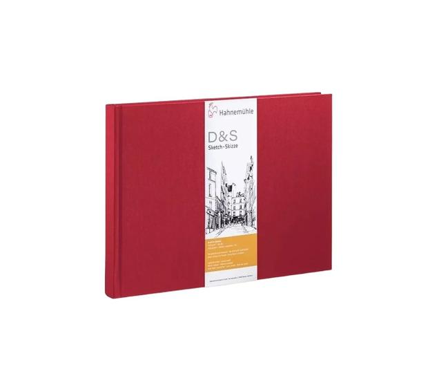 Imagem de Sketchbook A5 Vermelho Hahnemuhle
