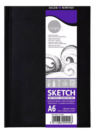 Imagem de Sketchbook Simply 100g Daler Rowney