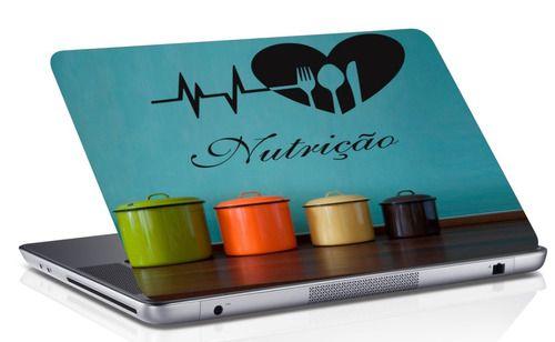 Imagem de Skin Adesivo Notebook, Capa Notebook Profissões Nutrição