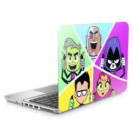 Imagem de Skin Adesivo Para Notebook 14 Jovens Titans Teen Titans B1