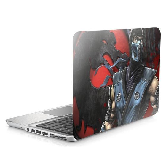Imagem de Skin Adesivo Para Notebook 14 Subzero Mk Mortal Kombat B1