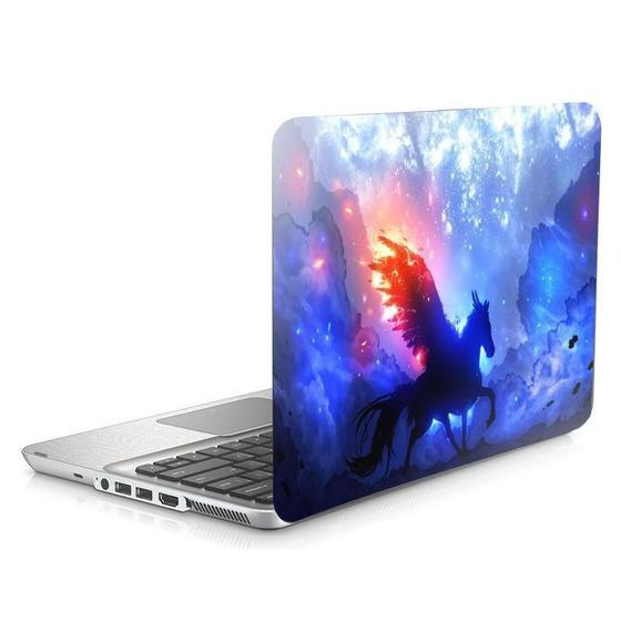 Imagem de Skin Adesivo Protetor Notebook 13,3 Pegasus Arco-Iris D15