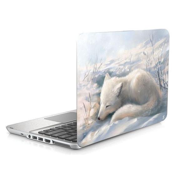 Imagem de Skin Adesivo Protetor Notebook 14 Wide Raposa Nevada D29