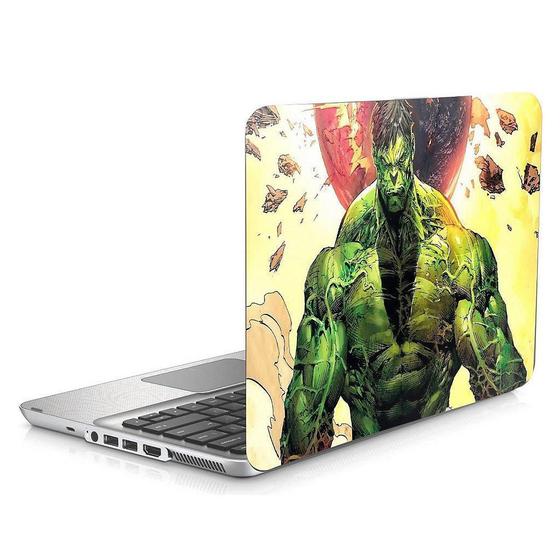 Imagem de Skin Adesivo Protetor Notebook 15 Wide Hulk Vingadores B2