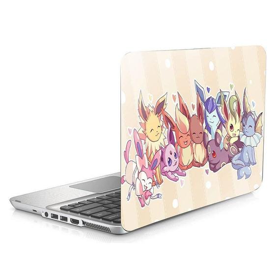 Imagem de Skin Adesivo Protetor Notebook 17 Pokémon Eevee Eveelutions