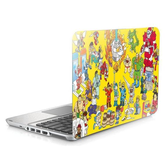 Imagem de Skin Adesivo Protetor Notebook 17,3 Maiores Franquias Capcom