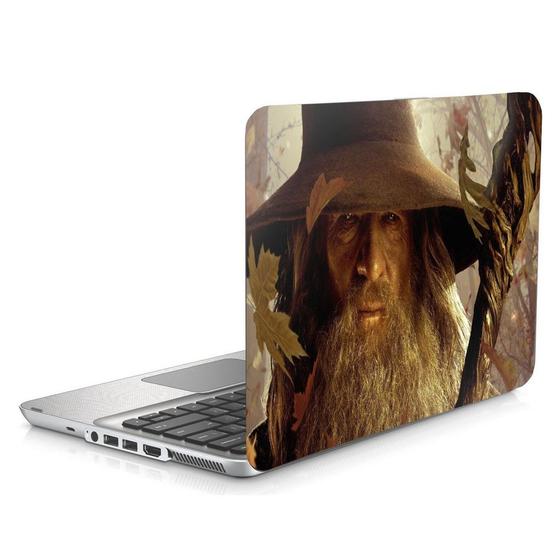 Imagem de Skin Adesivo Protetor para Notebook 14" Wide Senhor dos Anéis Gandalf B5