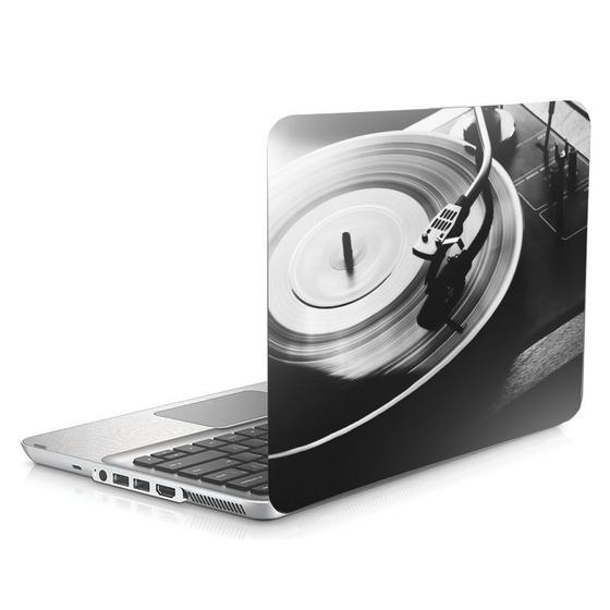 Imagem de Skin Adesivo Protetor para Notebook 15" Wide Disco Vinil d27