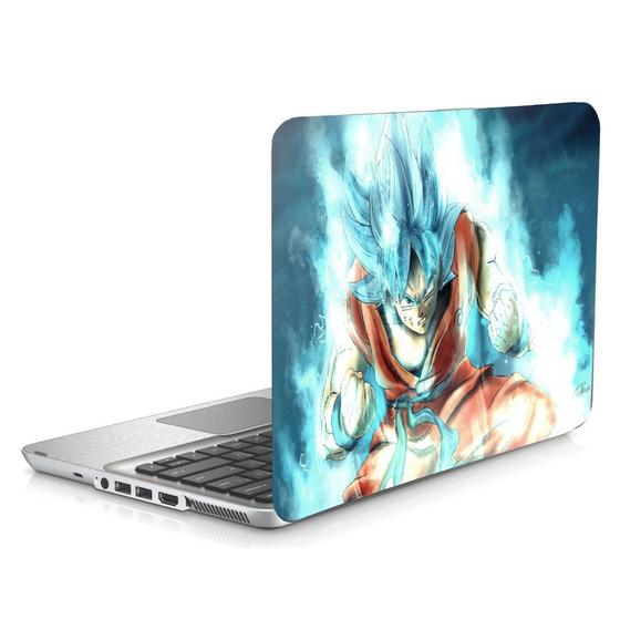 Imagem de Skin Adesivo Protetor para Notebook 15” Wide Dragon Ball Super DBZ Goku b1