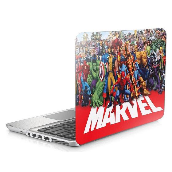 Imagem de Skin Adesivo Protetor Para Notebook 15 Wide Marvel B9