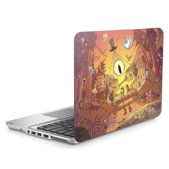 Imagem de Skin Adesivo Protetor Para Notebook 15,6 Gravity Falls B3