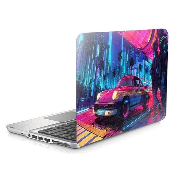 Imagem de Skin Adesivo Protetor Para Notebook 15,6 Neon Porsche B22