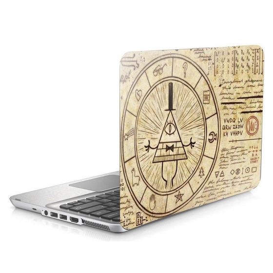 Imagem de Skin Adesivo Protetor para Notebook 17" Gravity Falls b1