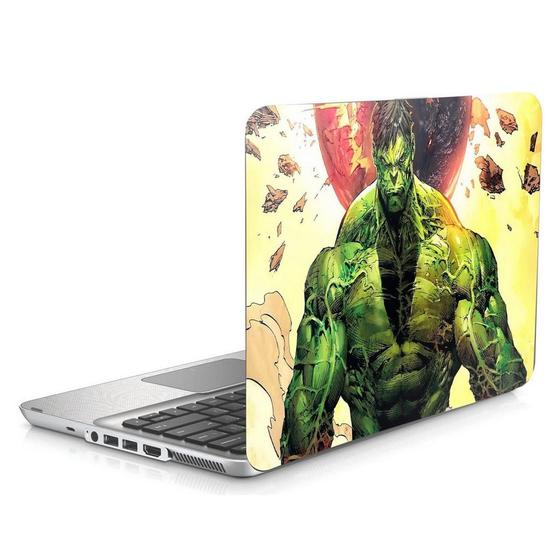 Imagem de Skin Adesivo Protetor para Notebook 17" Hulk Vingadores B2