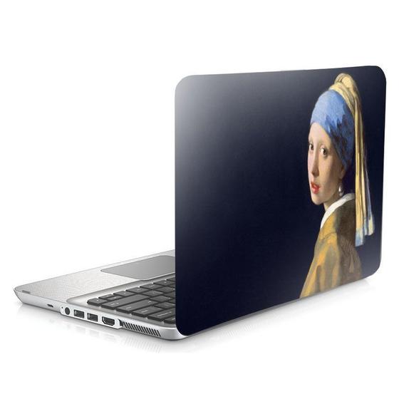 Imagem de Skin Adesivo Protetor para Notebook 17,3" Moça com o Brinco de Pérola Johannes Vermeer D22