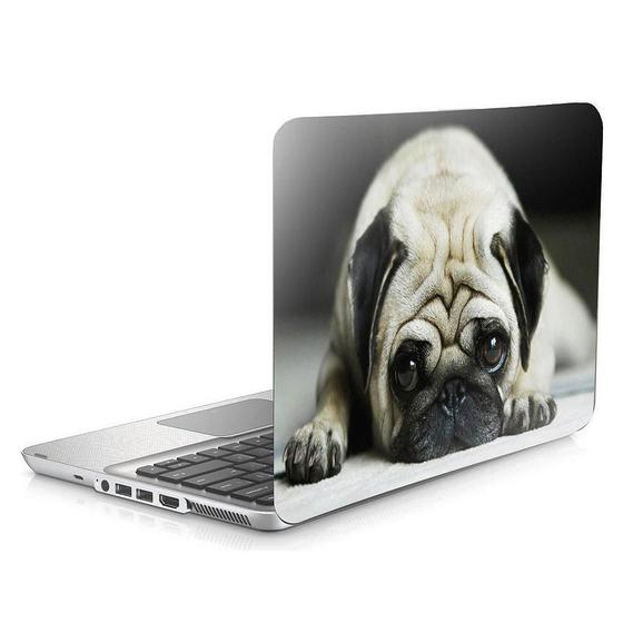 Imagem de Skin Adesivo Protetor Para Notebook 17,3 Pug Cachorro Dog B1