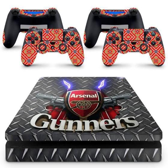 Imagem de Skin Adesivo Protetor Para Ps4 Slim Arsenal B1