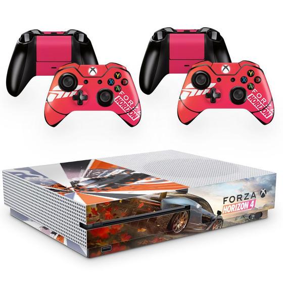 Imagem de Skin Adesivo Protetor para X Box One S e Controles Forza Horizon b1