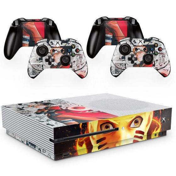 Imagem de Skin Adesivo Protetor Para X Box One S E Controles Naruto B5