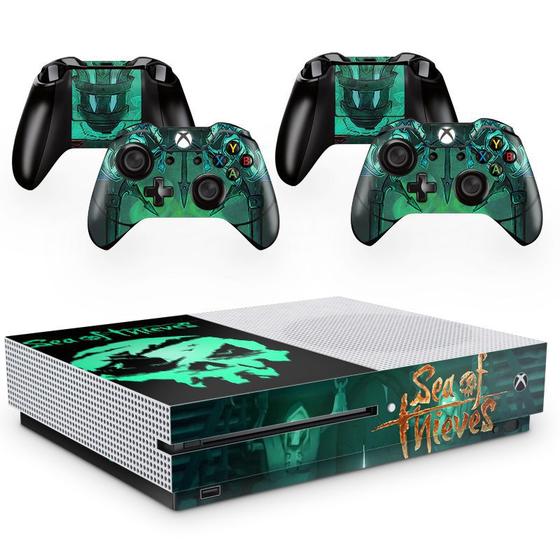 Imagem de Skin Adesivo Protetor para X Box One S e Controles Sea of Thieves b6