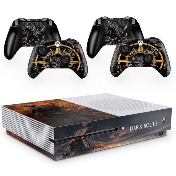 Imagem de Skin Adesivo Protetor X Box One S E Controles Dark Souls B3