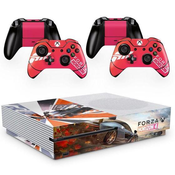 Imagem de Skin Adesivo Protetor X Box One S E Controles Forza Horizon