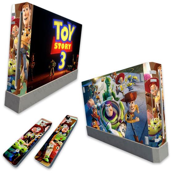 Imagem de Skin Compatível Nintendo Wii Adesivo - Toy Story