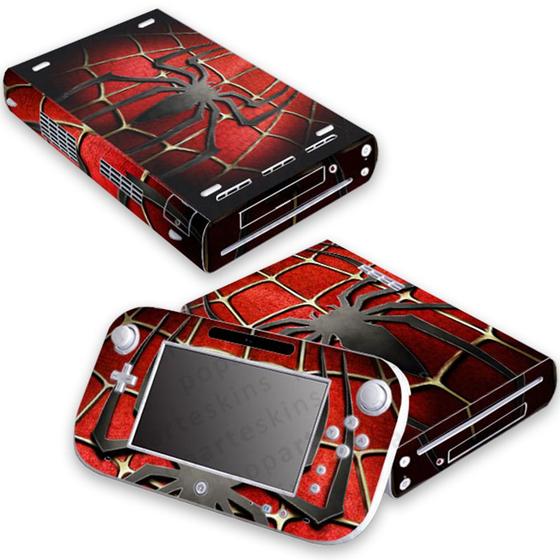 Imagem de Skin Compatível Nintendo Wii U Adesivo - Spider Man Homem Aranha A