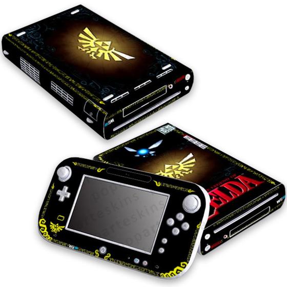 Imagem de Skin Compatível Nintendo Wii U Adesivo - Zelda