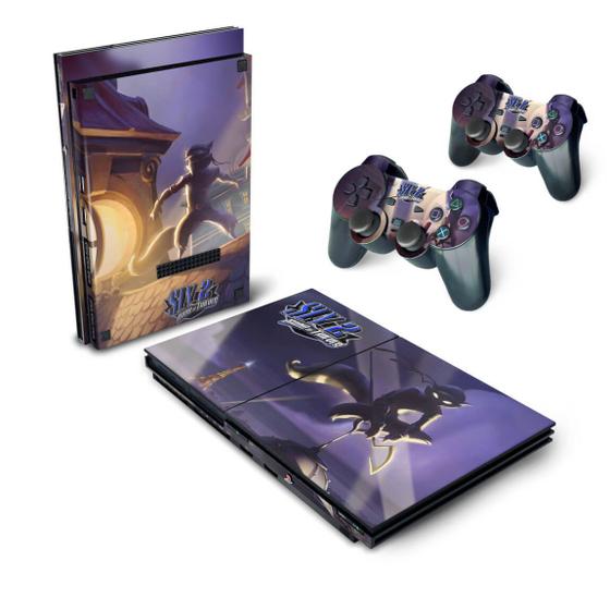 Imagem de Skin Compatível PS2 Slim Adesivo - Sly 2