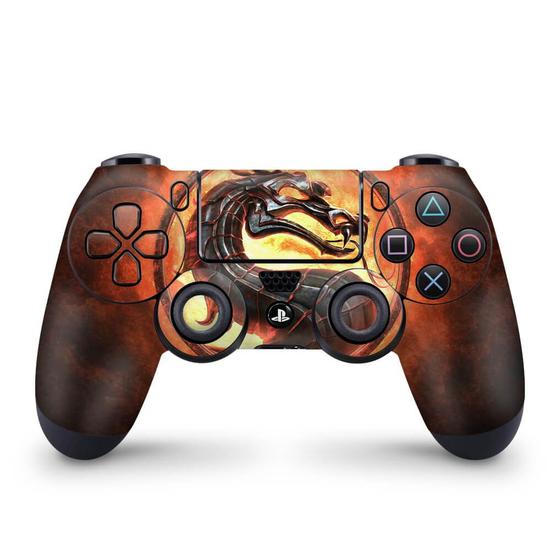 Imagem de Skin Compatível PS4 Controle Adesivo - Mortal Kombat